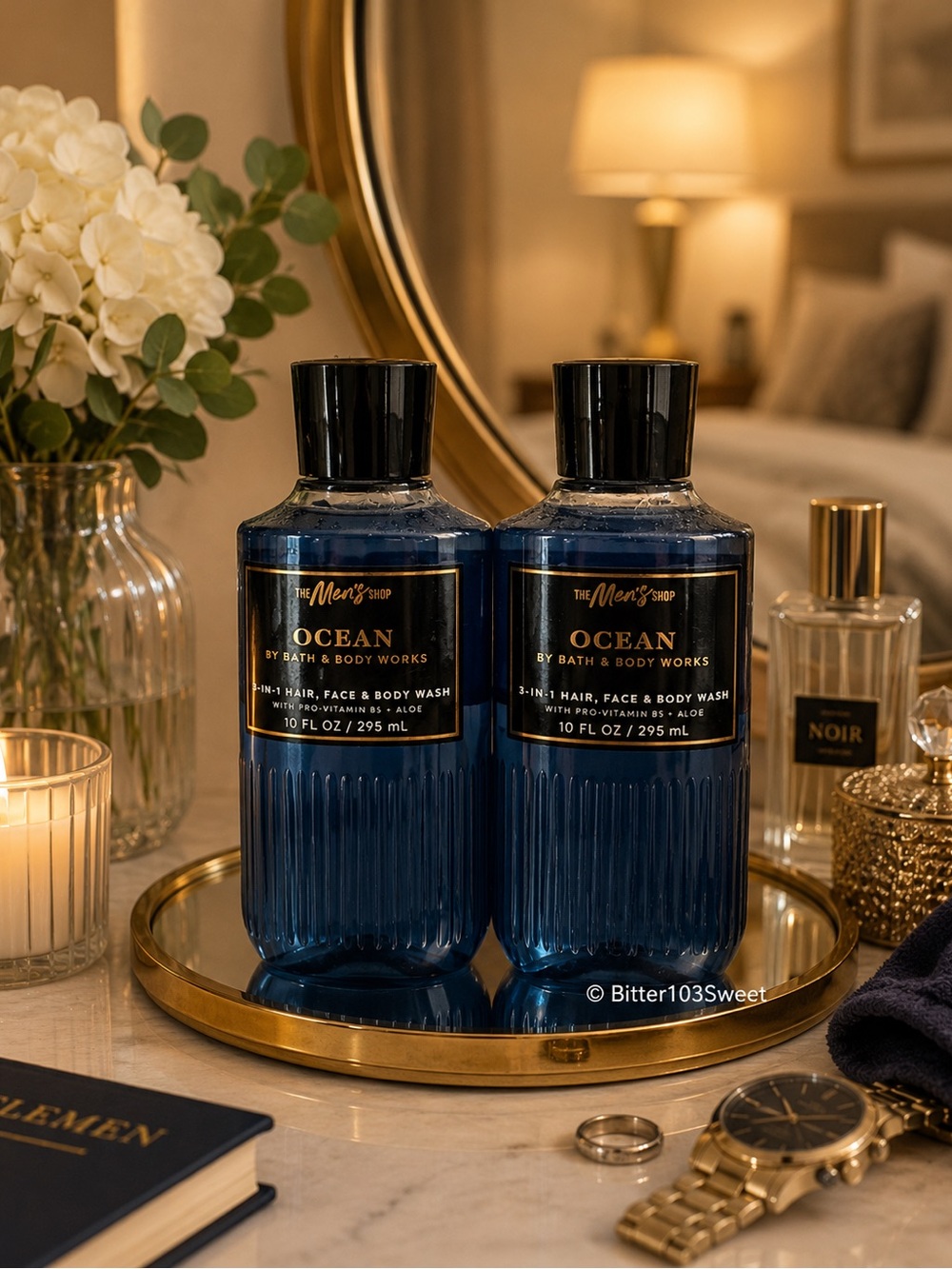 Bath & Body Works Men’s Shop OCEAN 3-in-1 Hair, Face & Body Wash Duo